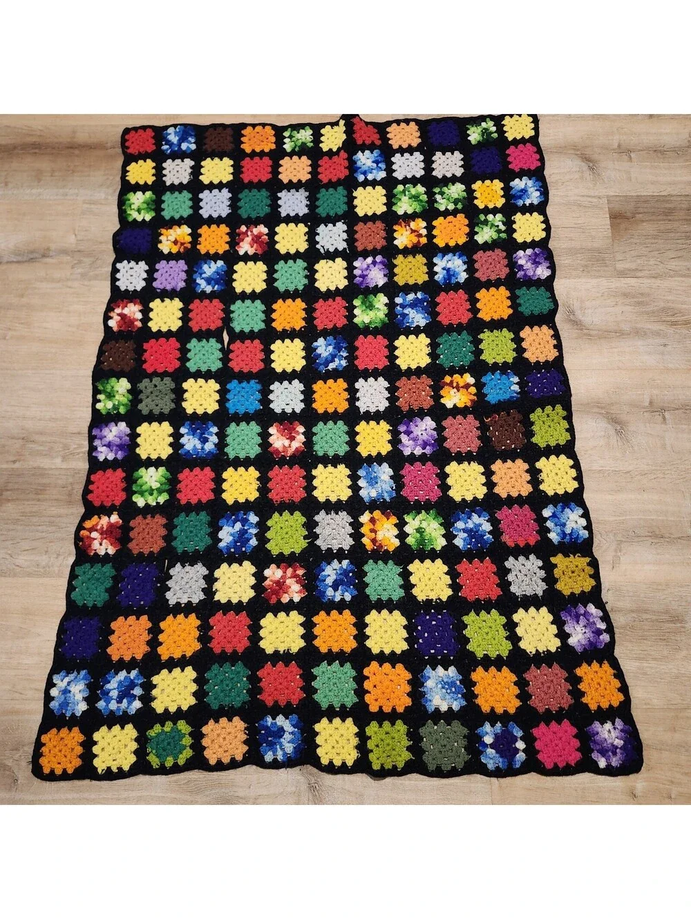 Granny Square Afghan 